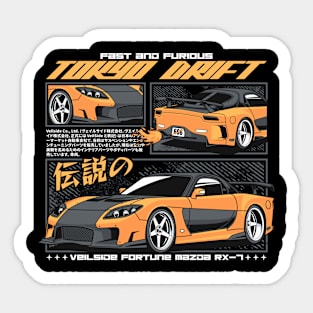 RX7 Veilside Sticker